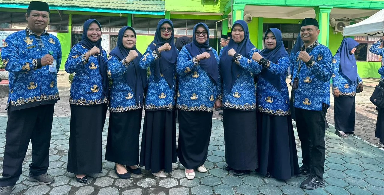 Jajaran aparatur Kementerian Haji dan Umrah Kabupaten Takalar