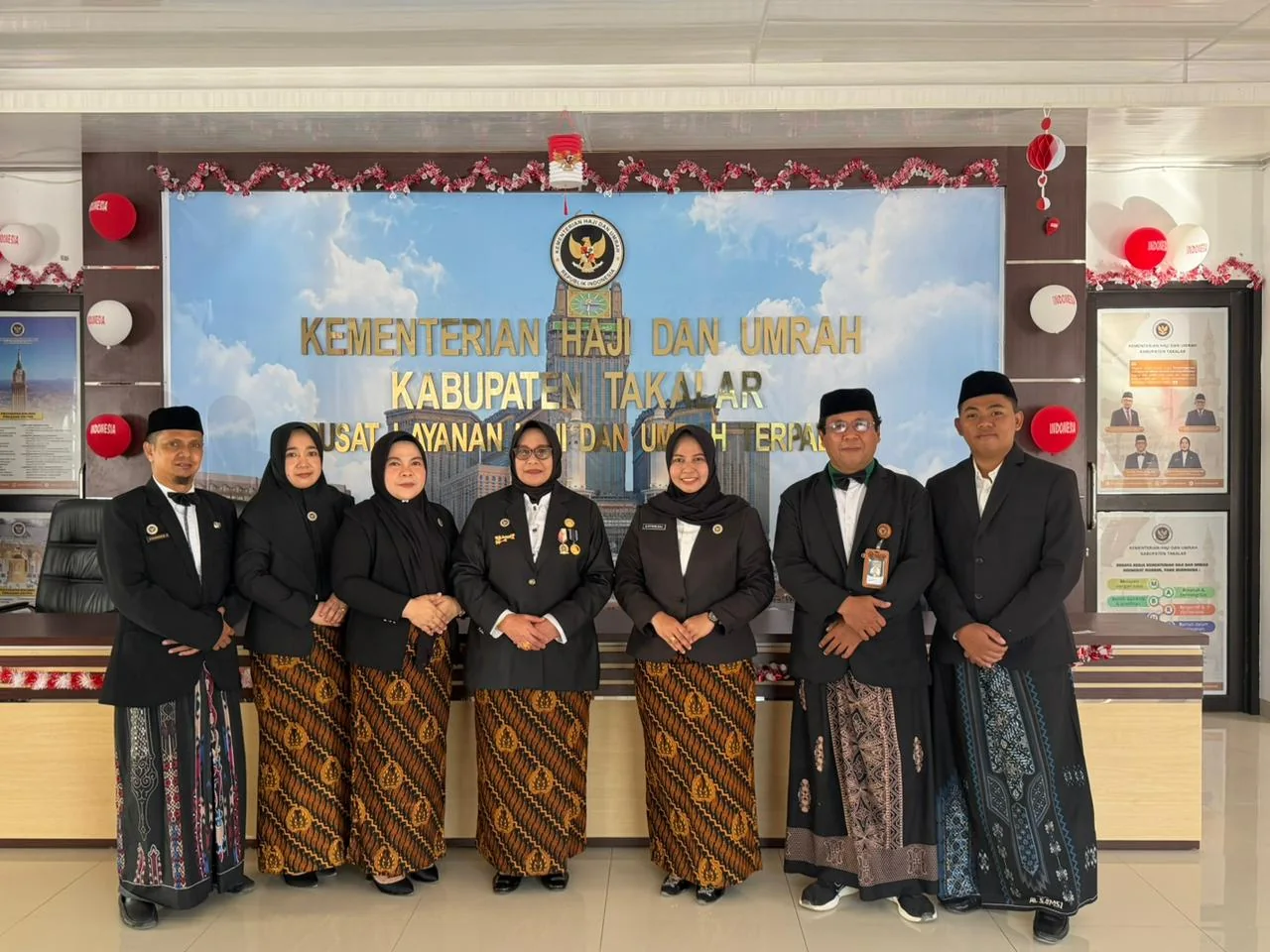 Jajaran Kantor Kementerian Haji dan Umrah Kabupaten Takalar